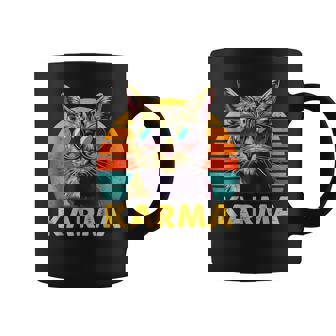 Vintage Cat Karma Coffee Mug - Thegiftio UK