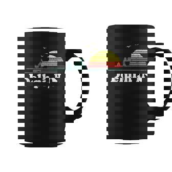 Vintage Delphi Iowa Home Souvenir Print Coffee Mug - Monsterry