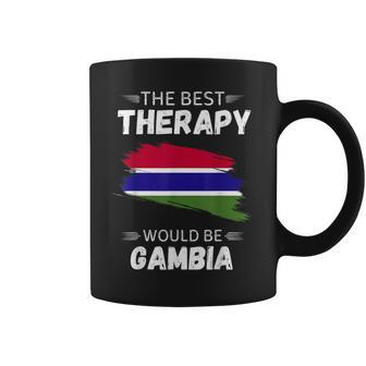 Vintage Gambia Die Beste Therapie Wäre Gambia Tassen - Geschenkecke