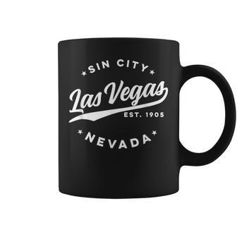 Vintage Lasegas Sin City Nevada Text Tassen - Geschenkecke