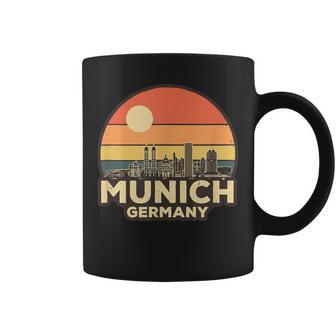 Vintage Munich Skyline Tassen - Geschenkecke