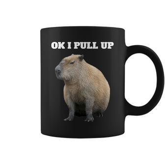 Vintage Ok I Pull Up Capybara Tassen - Geschenkecke