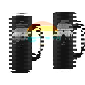 Vintage Retro Style England City Skyline Cityscape Bristol Coffee Mug - Thegiftio UK