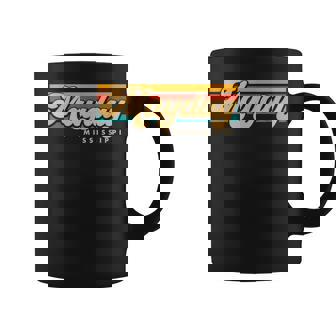 Vintage Sunset Stripes Mayday Mississippi Coffee Mug - Monsterry