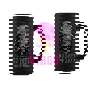 Virgo Queen Sassy Black Woman Afro Girl Zodiac Sign Coffee Mug - Thegiftio UK