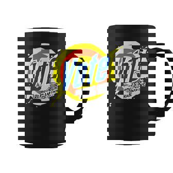 Vote Removes Stubborn Orange Stains Political Satire Clean Coffee Mug - Monsterry