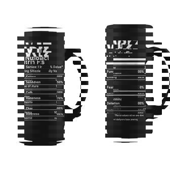 W Rizz Nutrition Facts Meme Rizzler Rizzly Coffee Mug - Seseable