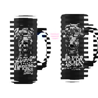 Walz Mind Your Own Damn Business Harris Waltz Dog Lady Coffee Mug | Mazezy