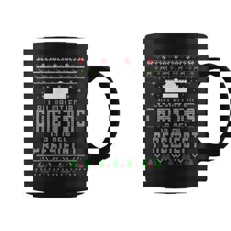 All I Want For Christmas Is A New President Ugly Sweater Coffee Mug | Mazezy