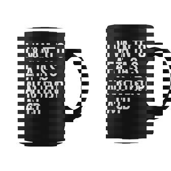 I Want To Eat As And Go Down The Rabbit Hole Butt Toys Coffee Mug - Monsterry