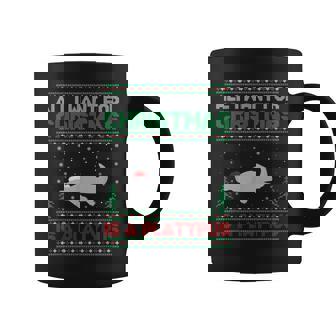All I Want For Xmas Is A Platypus Ugly Christmas Sweater Coffee Mug | Mazezy