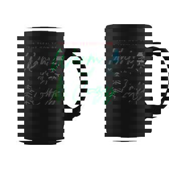 Warm And Cosy Christmas Tee Graphic Print Coffee Mug - Monsterry