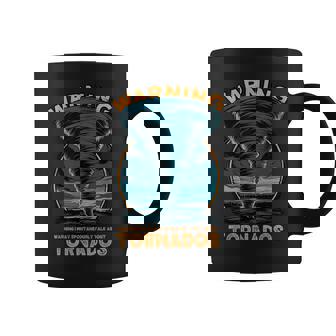 Warning I May Spontaneously Talk About Tornados Storm Chaser Coffee Mug - Thegiftio UK