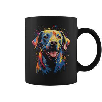 Watercolour Colourful Labrador Labbi Tassen - Geschenkecke