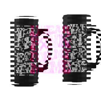 I Wear Pink For My Meme Fight Breast Cancer Awareness Coffee Mug - Thegiftio UK