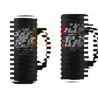 Wedding Las Vegas Nevada Bride Groom Bouquet Rings Graphic Print Coffee Mug - Monsterry