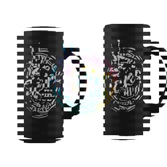 Weird Teachers Build Character Teacher Sayings Tie Dye Coffee Mug - Thegiftio UK