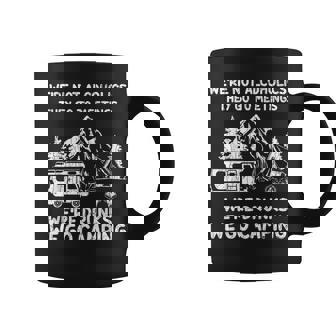 We’Re Drunks We Go Camping Camper Graphic Coffee Mug - Thegiftio UK