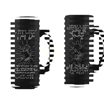 When Praises Go Up Blessings Come Down Bling Rhinestone God Coffee Mug - Thegiftio UK