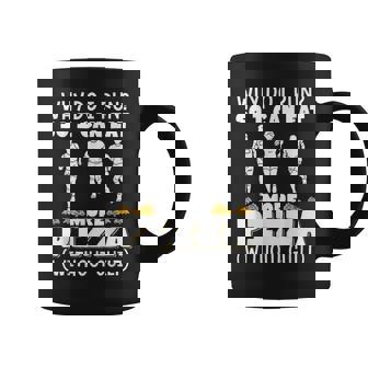 Why Do I Run So I Can Eat More Pizza Running Marathon Coffee Mug - Monsterry