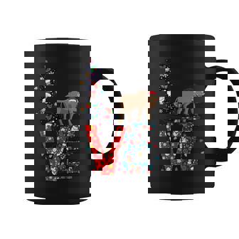 Wildebeest Lover Xmas Ornament Decor Ugly Christmas Sweater Coffee Mug - Monsterry
