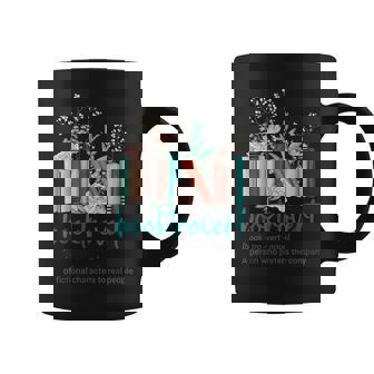 Wildflower Booktrovert Definition Book Lover Bookish Library Coffee Mug - Thegiftio UK