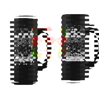 Wine Glass Santa Hat Xmas Christmas 2024 Women Coffee Mug - Thegiftio UK