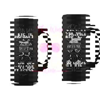 Wine Pairs Well With More Wine Fun Drinking Drinker Graphic Coffee Mug | Seseable UK