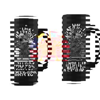 Winner I'm Thankful Trump Won Took America Back Thanksgiving Coffee Mug | Mazezy