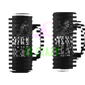 Witches Be Crazy Easy Lazy Halloween Costume Party Coffee Mug - Thegiftio UK