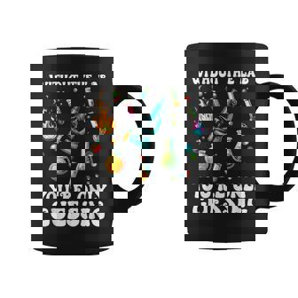 Without The Lab You'Re Only Guessing Lab Week Scientist Graphic Print Coffee Mug - Monsterry
