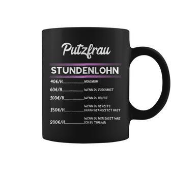 Women's Cleaning Woman “Zeitwhn Putzkraft Putzfee” Tassen - Geschenkecke