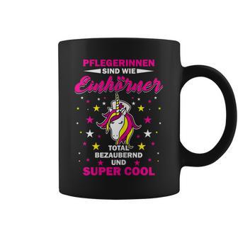 Women's Nursing Unicorn Care Altenpfleger Slogan Tassen - Geschenkecke