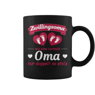 Women's Grandmaon Zwillingen Pregnancy Grandchildren Twin Soma Tassen - Geschenkecke