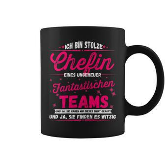 Women's Ich Bin Stolze Chefin Eines Unheuer Fantastische Teams Tassen - Geschenkecke