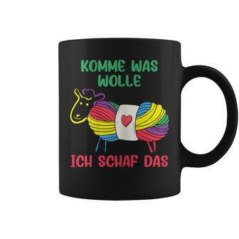 Women's Komme Was Wolle Knitting Crochet Tassen - Geschenkecke