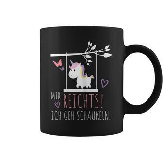 Women's Mir Reichts Ich Geh Swinging Unicorn Picture Unicorn Tassen - Geschenkecke