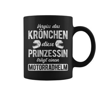 Women's Motorcycle Helmetergiss Das Krönchen Ergiss Das Krönchen Tassen - Geschenkecke