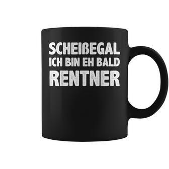 Women's Scheißegal Ich Bin Bald Rentner Retirement Pen Tassen - Geschenkecke