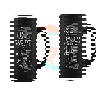The Workout Elf Cute Ugly Christmas Sweater Family Coffee Mug - Thegiftio UK
