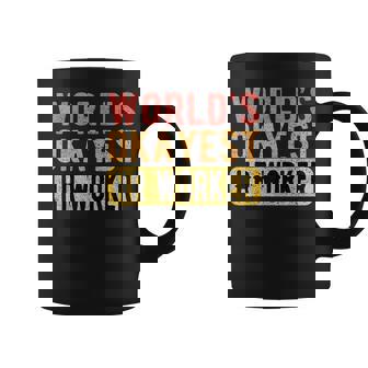 World's Okayest Hr Worker Hr Worker Coffee Mug - Monsterry