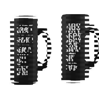 Worst Secret Santa Ever De Noël Amusant Tasse - Cadeauxyz