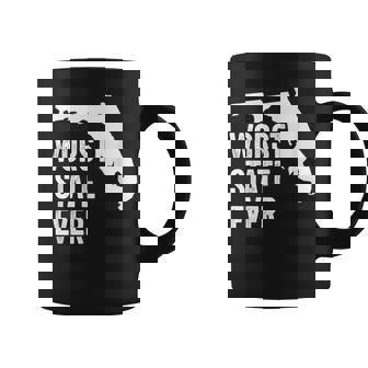 Worst State Ever Florida Sucks Coffee Mug - Monsterry