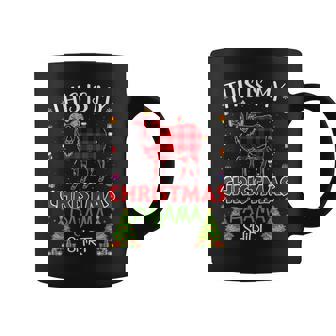 Xmas Tree With Light Sheep Ugly Christmas Sweater Coffee Mug - Monsterry