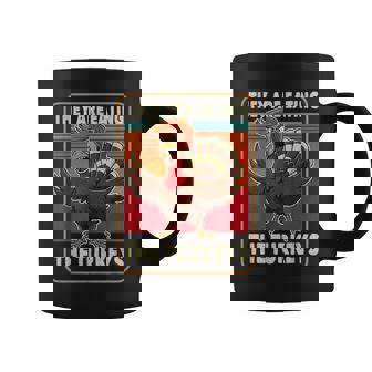 They Are Eating The Turkeys Thanksgiving Humor Coffee Mug | Mazezy