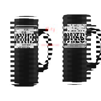 They Not Like Us Ca License Plate Hip Hop Lover Coffee Mug | Seseable UK