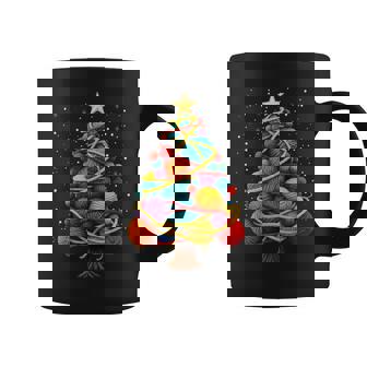 Yarn Christmas Tree Crochet Knitting Quilter Sewing Coffee Mug - Monsterry
