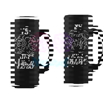 Yes They're Natural 20 D20 Dice Rpg Gamer Coffee Mug | Seseable UK