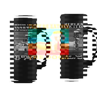They’Re Eating The Dogs Retro Dachshund Weiner Coffee Mug - Thegiftio UK