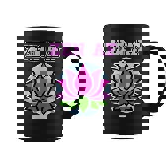 Zen Af Con Flor De Loto Para Hombre Zen Taza de café - Regaloses